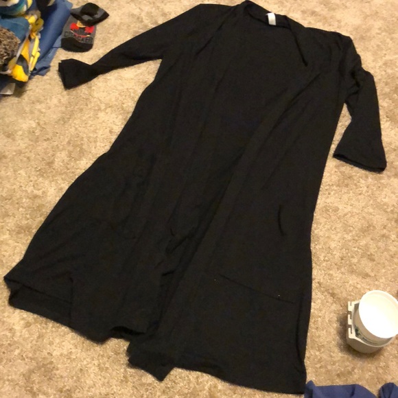 Black and navy with pockets kimonos